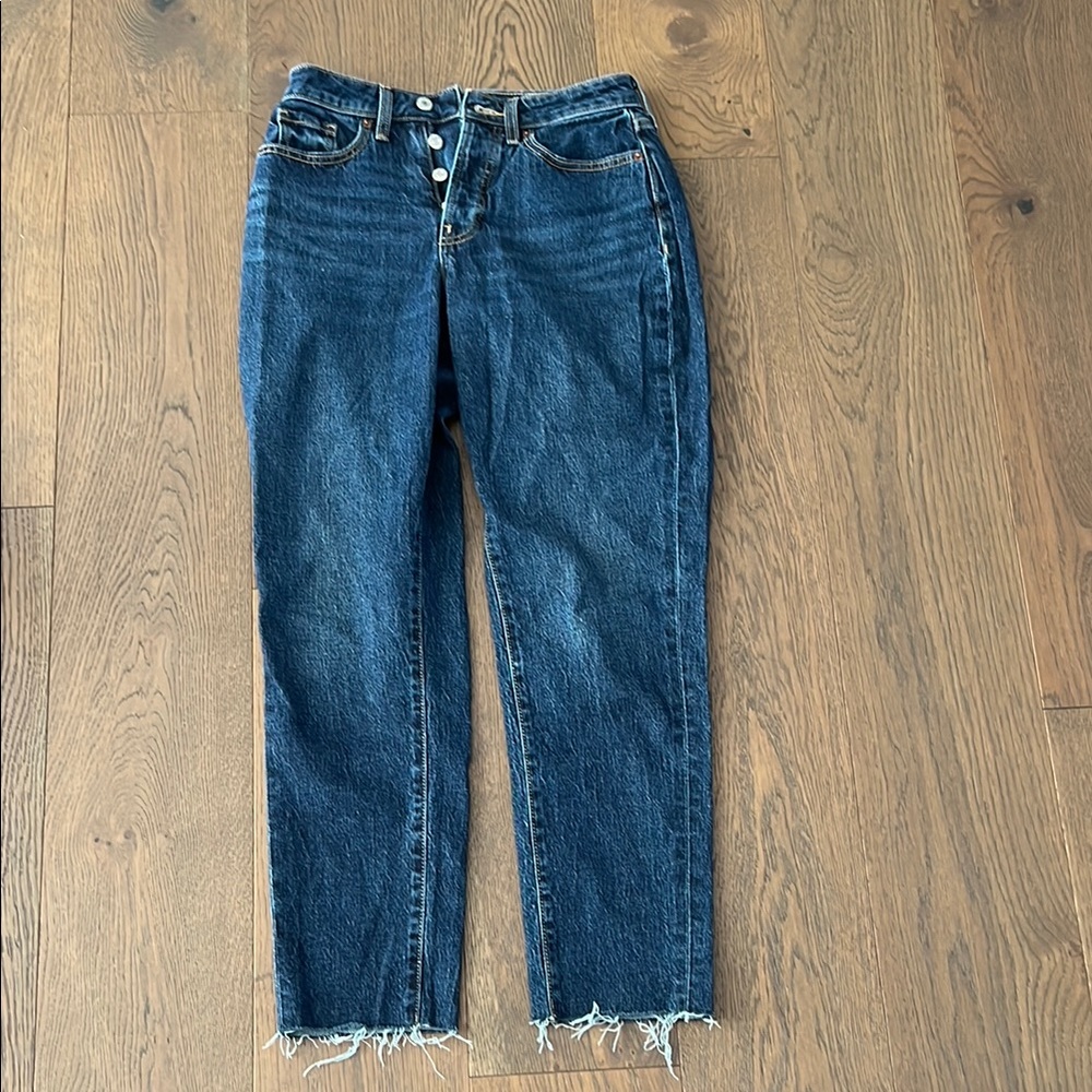 Old Navy Blue Curvy Jeans